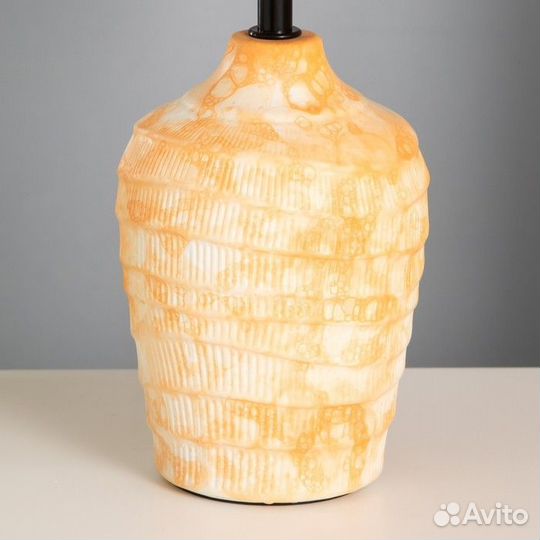 Настольная лампа 'Далия' Е14 40Вт оранжевый 22,5х2