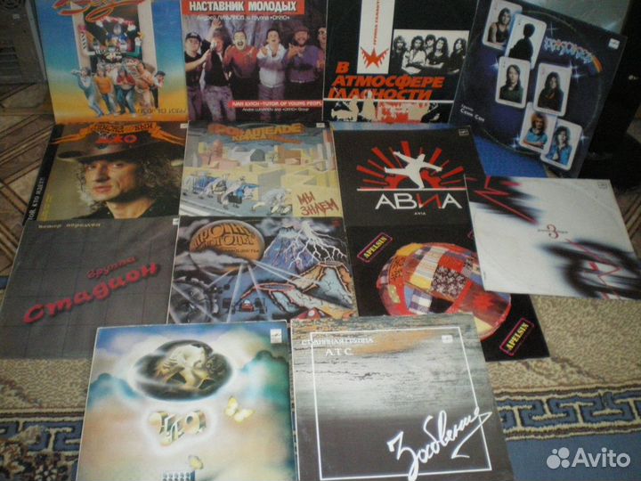 Винил 80-90 -х от