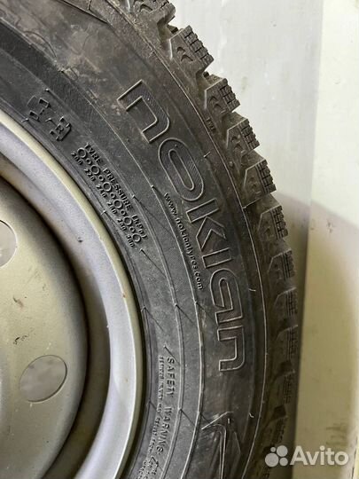 Зимние колеса nokian на logan r14