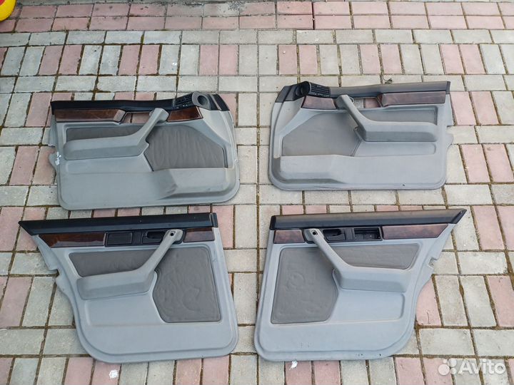 Дверные карты серые BMW E34