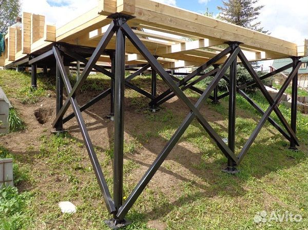 Винтовые сваи под ключ установка