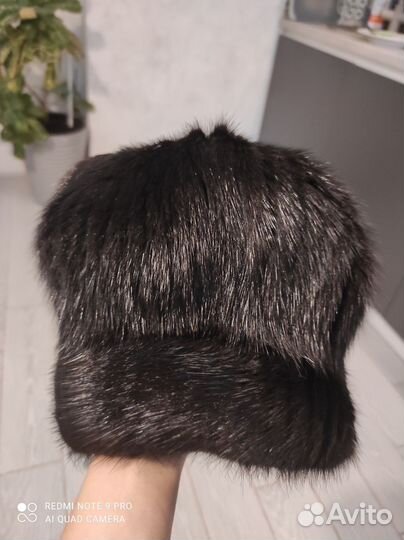 Шапка норковая женская