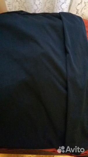 Ткань - трикотин черный