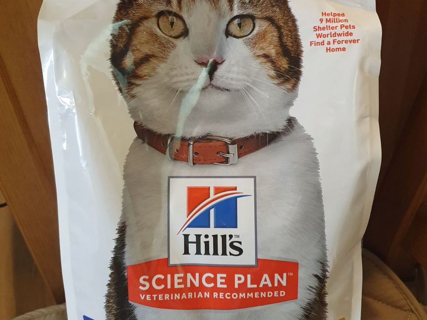 Сухой корм Hill's Science Plan для пожилых коше 7+