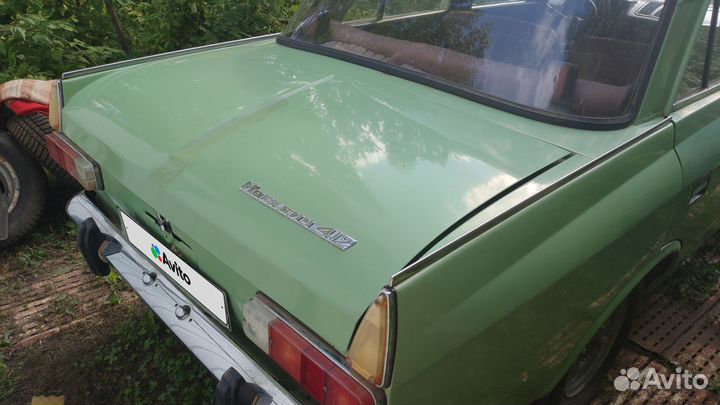 Москвич 412 1.5 МТ, 1988, 69 609 км