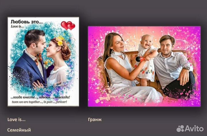 Портреты на заказ. Ручная работа