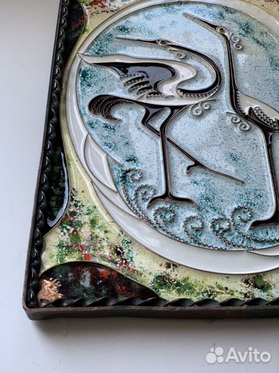 Панно медь СССР