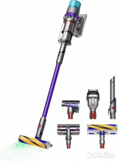 Dyson Gen 5 Detect Vacuum Iron/Purple