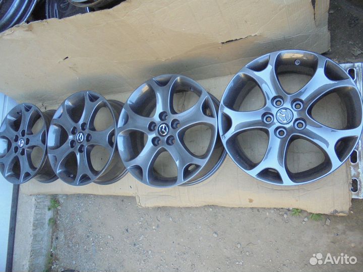 Оригинальные литые диски Mazda 6,5JR17et52.5 5x114