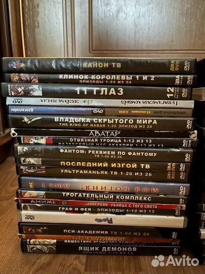 Dvd диски аниме коллекция