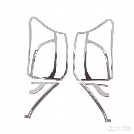 Mitsubishi Outlander 3 (12-22) накладки на фонари