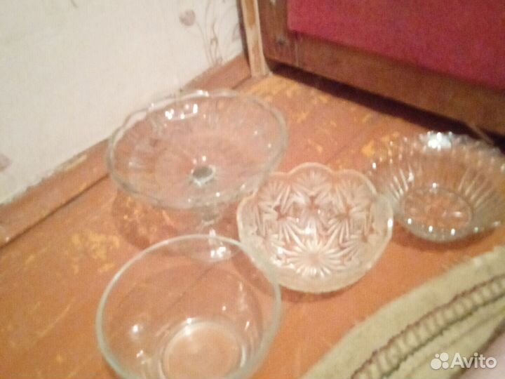 Ваза,для,фруктов,стекло