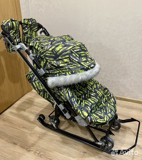 Санки коляска ника