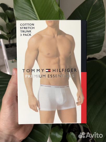 Комплект трусов Tommy Hilfiger S,M,L 3шт оригинал