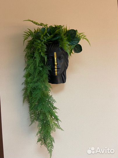 Озеленение интерьера искусственными растениями