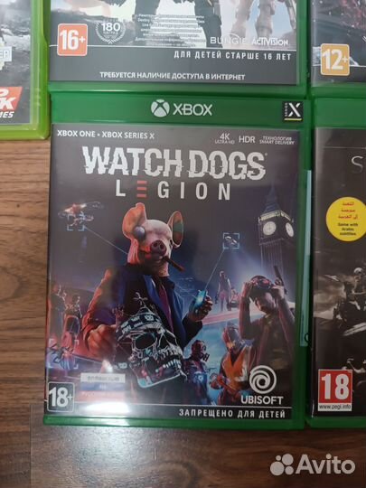 Xbox one s и 360 диски