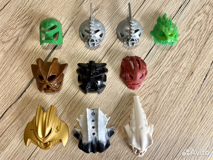 Маски lego Bionicle