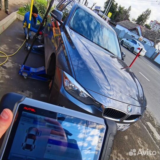 Датчик давления в шинах на BMW