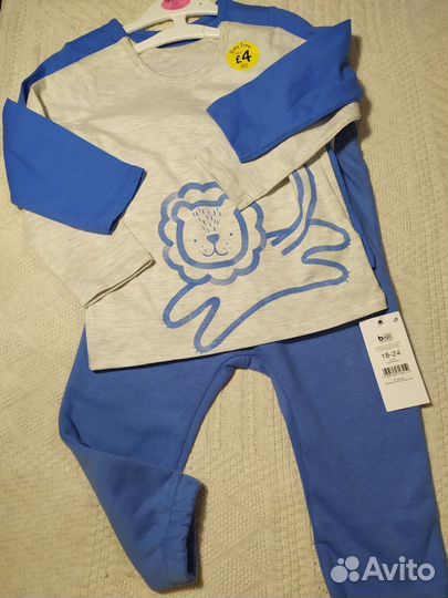 Пижама/штаны/лонги/слип Next, George 92(18-24m)