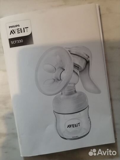 Молокоотсос avent ручной