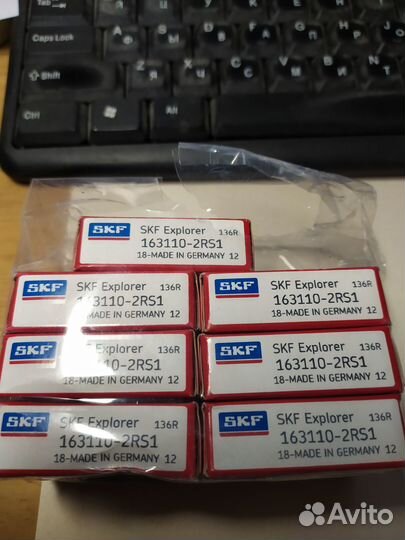 Подшипники 163110-2RS1,173110-2RS1 (SKF)