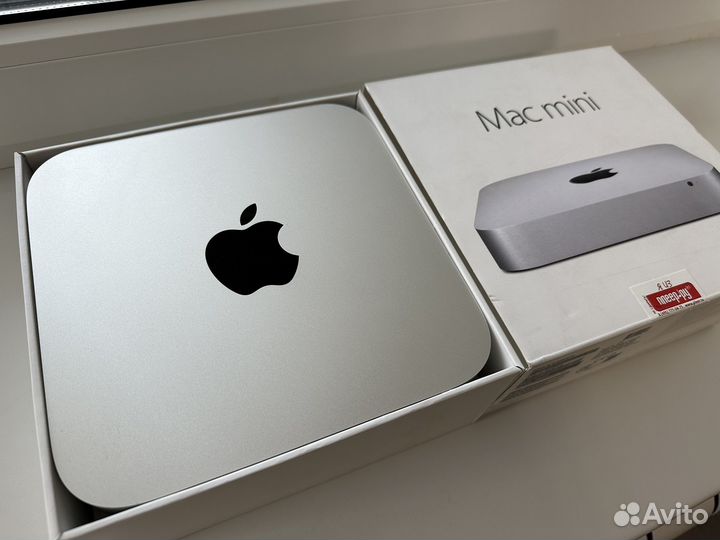 Apple Mac mini 2014 полный комплект