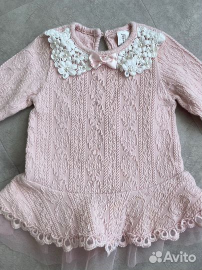 Платье для новорожденной девочки