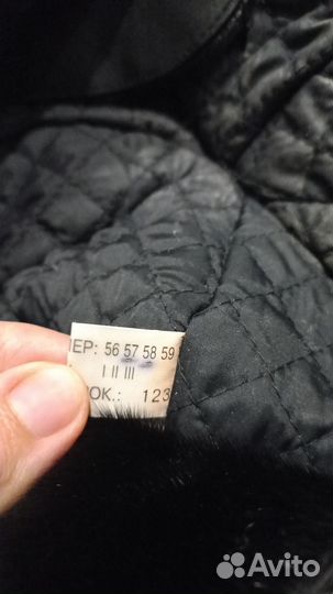 Мужская норковая кепка