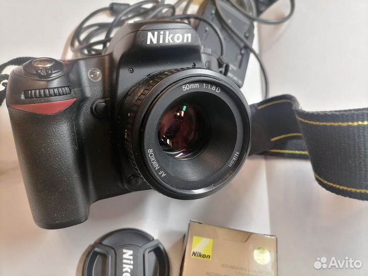 Зеркальный фотоаппарат nikon d80