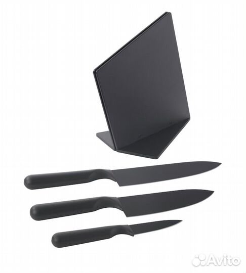 Комплект ножей на подставке jämföra Икеа