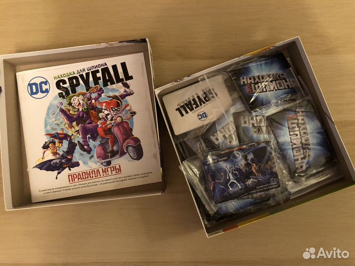 Настольная игра Spyfall (находка для шпиона)