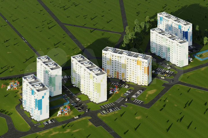 2-к. квартира, 61,7 м², 8/10 эт.
