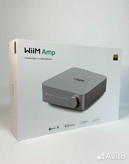 Интегральный усилитель WiiM Amp Silver