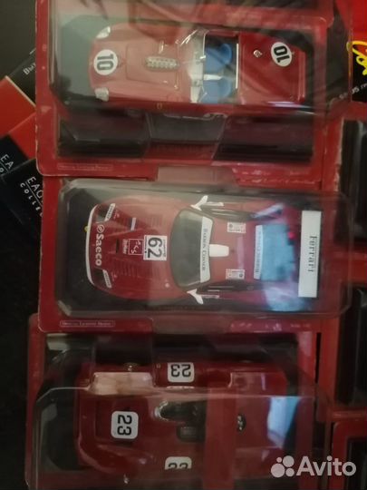Коллекционные машинки Ferrari 1:43
