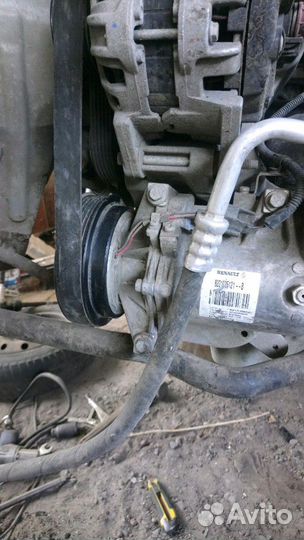 Компрессор кондиционера логан 2 2018 год