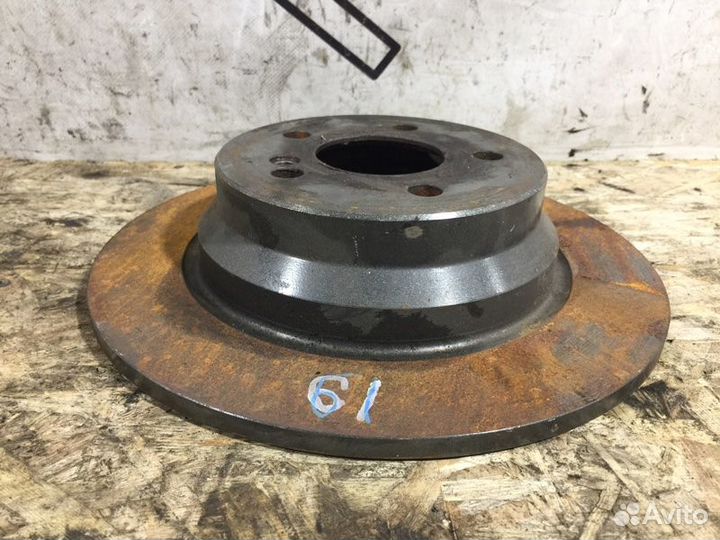 Диск тормозной задний левый Mercedes-Benz E-Class