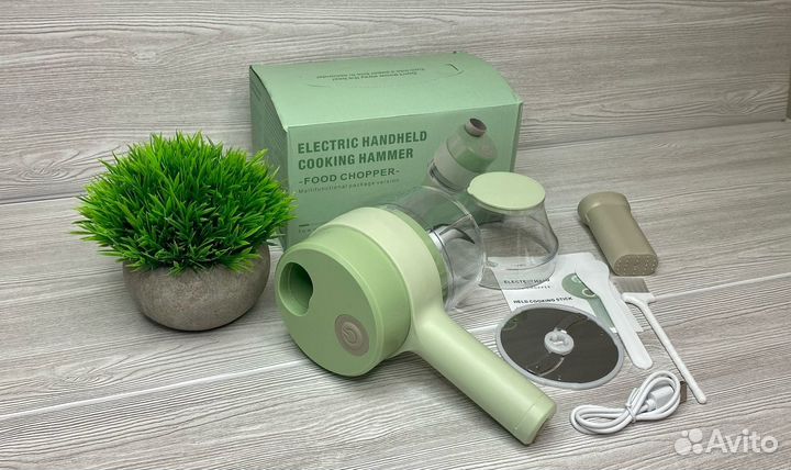 Портативный измельчитель электрический овощерезка