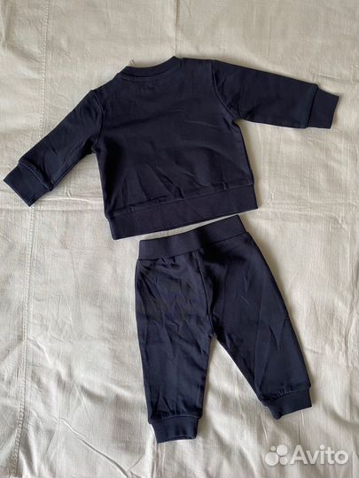Детский новый трикотажный костюм Guess на 3-6 мес