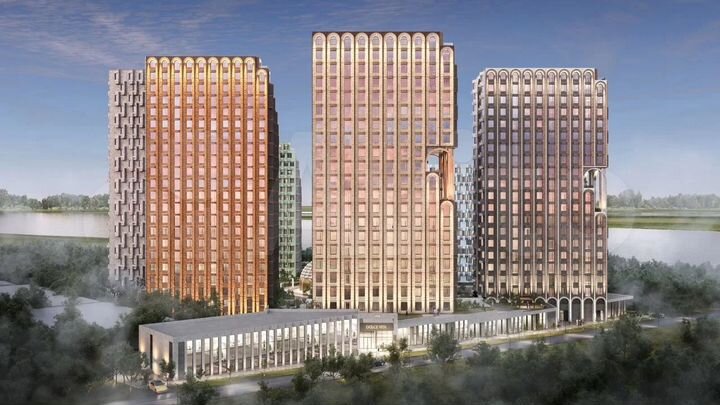 3-к. квартира, 93,4 м², 13/22 эт.