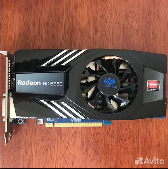Видеокарта Radeon HD 6850, gddr5, hdmi, PCI-E