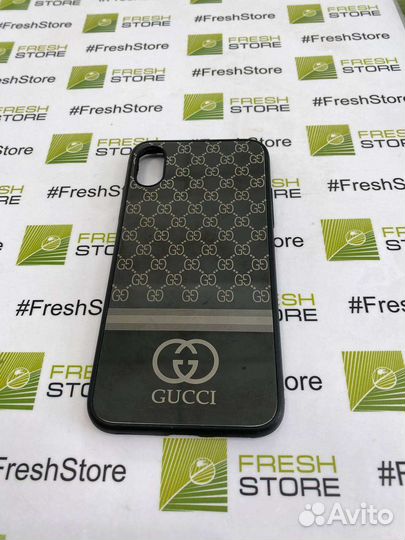 Чехол Gucci для iPhone X/Xs