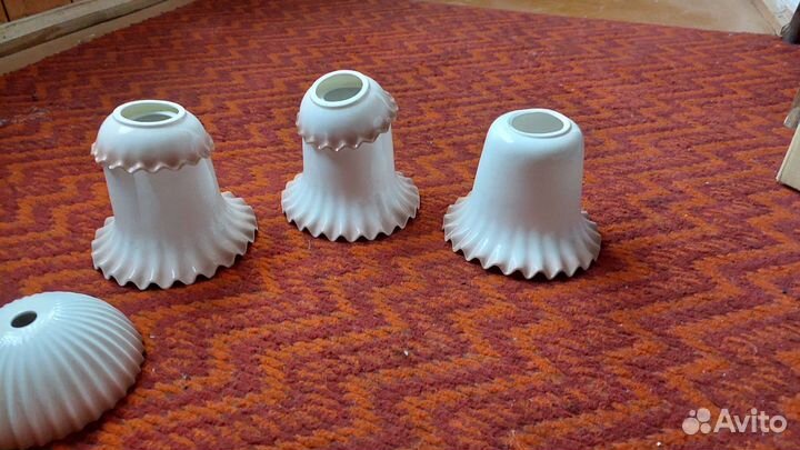 Плафоны керамика 3 штуки