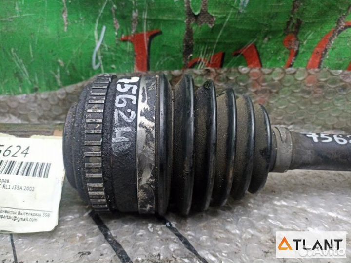 Привод передний правый honda lagreat