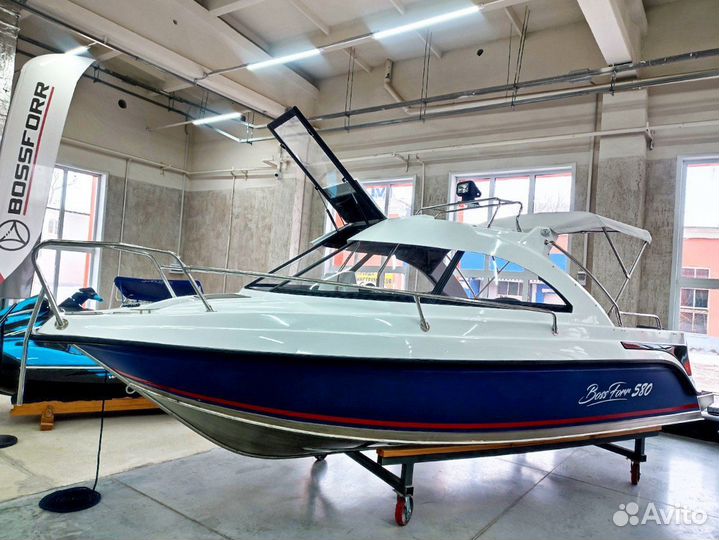 Алюминиевый катер Bossforr 580 HT