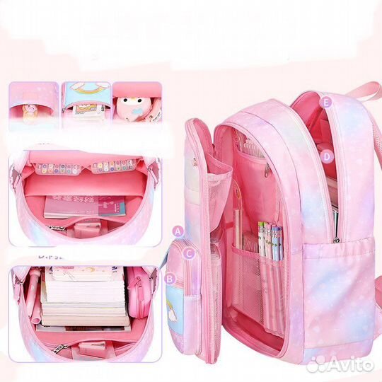 Рюкзак женский школьный