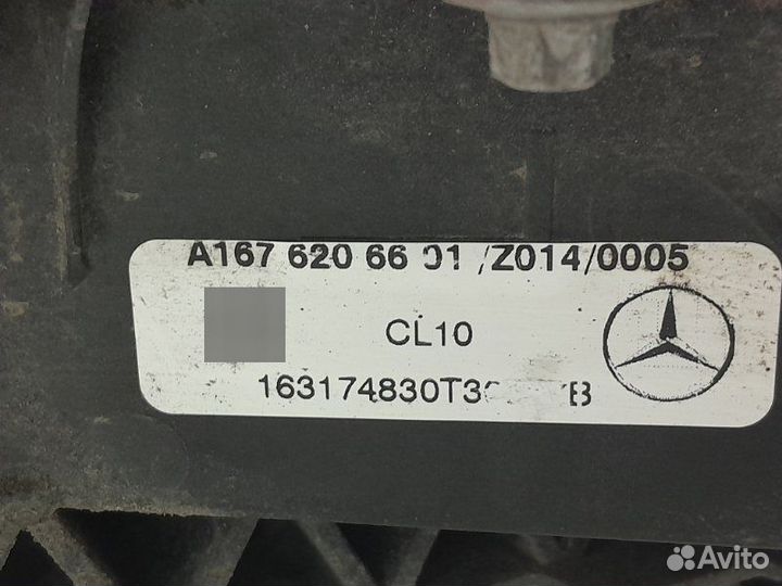 Панель передняя Mercedes-Benz Gle W167 2018-Нв