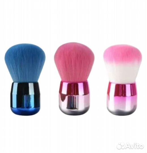 Кисть кабуки для пудры, румян, бронзера