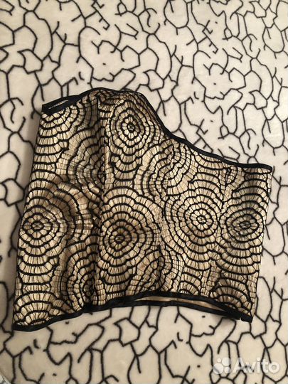 Корсет праздничный кружево и атлас 46-48р