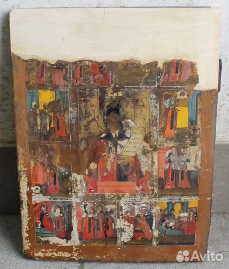 Икона Никита Столпник в Житии Редкость