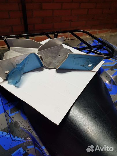 Защита передних рычагов квадроцикла warn